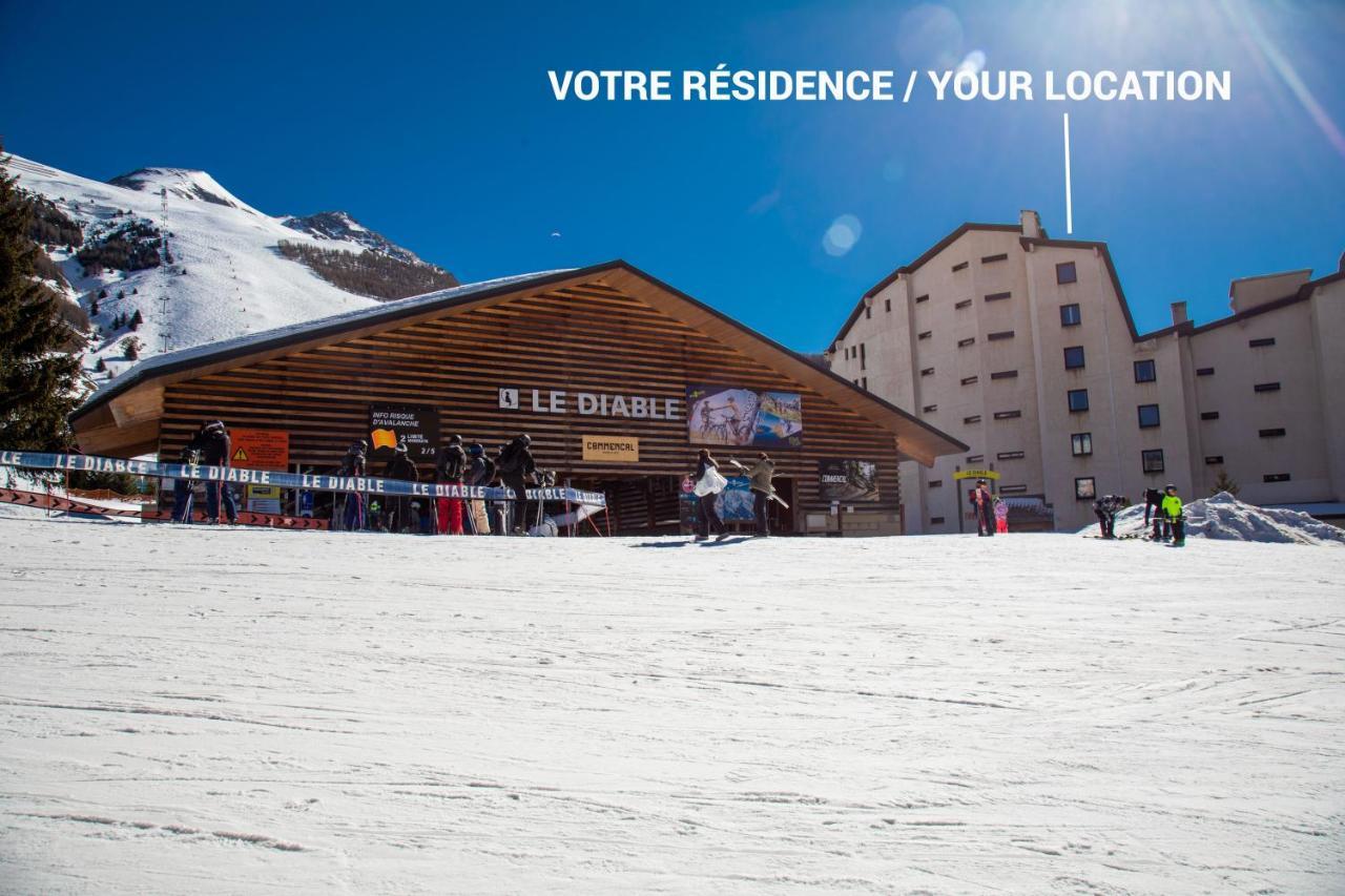 Appartamento Aux Pieds Des Pistes, Les 2 Alpes Vénosc Esterno foto