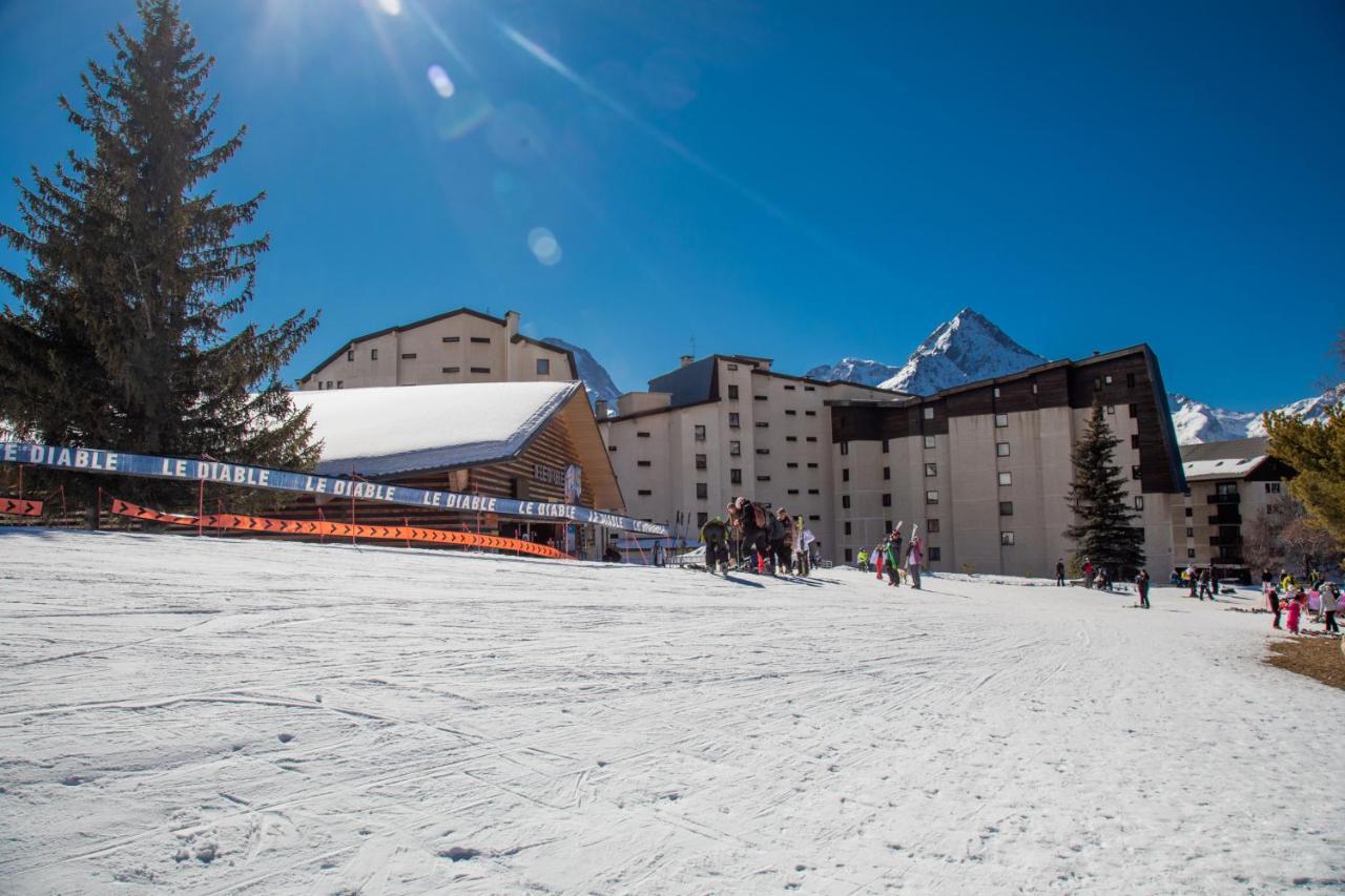 Appartamento Aux Pieds Des Pistes, Les 2 Alpes Vénosc Esterno foto